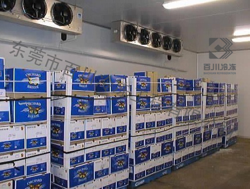 批發(fā)市場(chǎng)中小型水果冷庫